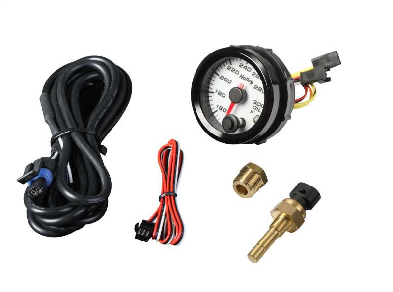 Analog Style Oil Temperature Gauge 26-604W